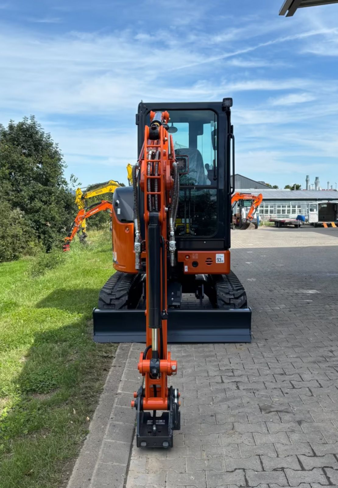 Minibagger Hitachi ZX26U-6, Bj. 2025, Neumaschine, Kurzheck