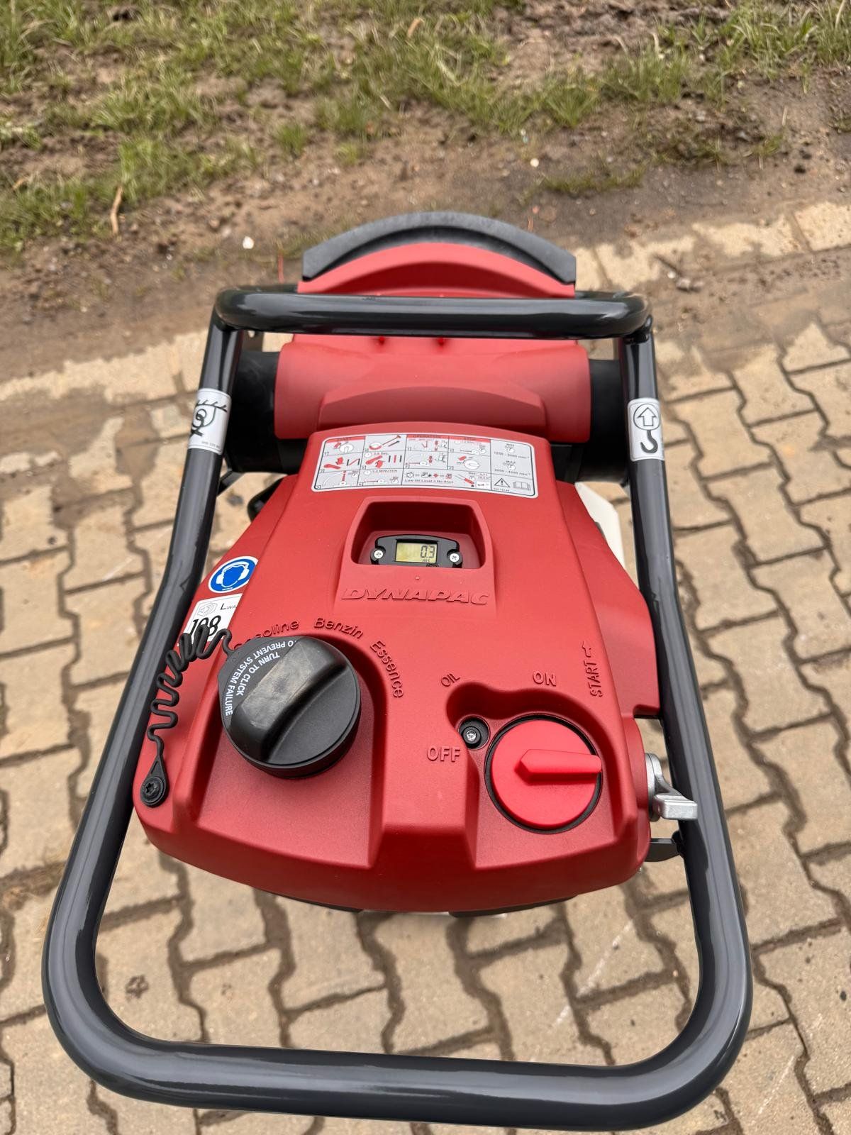 Vibrationsstampfer Dynapac DR6X, neu, 58 kg, 2,8 kW netto