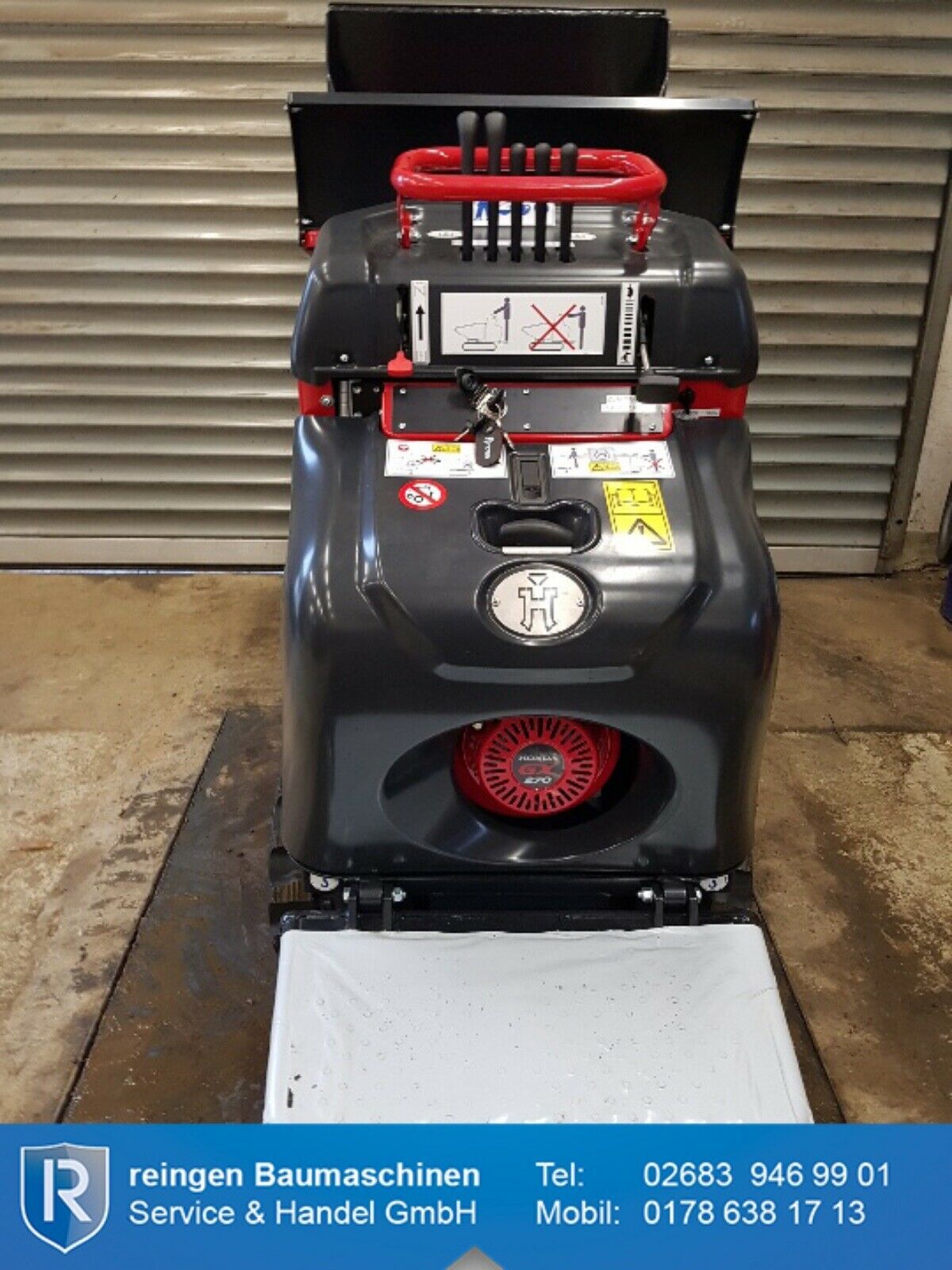 Dumper Hinowa HS701, 700 kg Nutzlast, Selbstladeeinrichtung