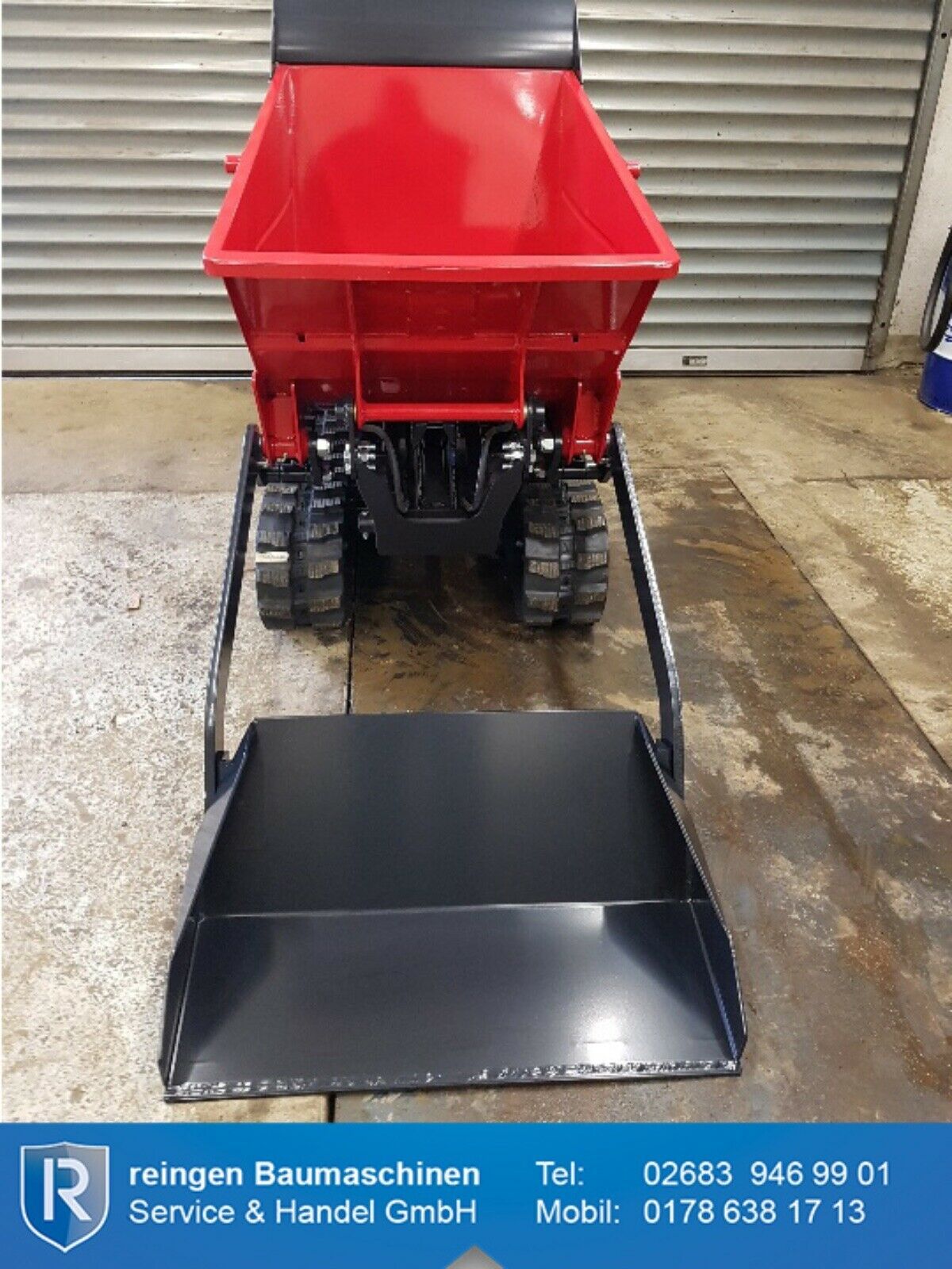 Dumper Hinowa HS701, 700 kg Nutzlast, Selbstladeeinrichtung