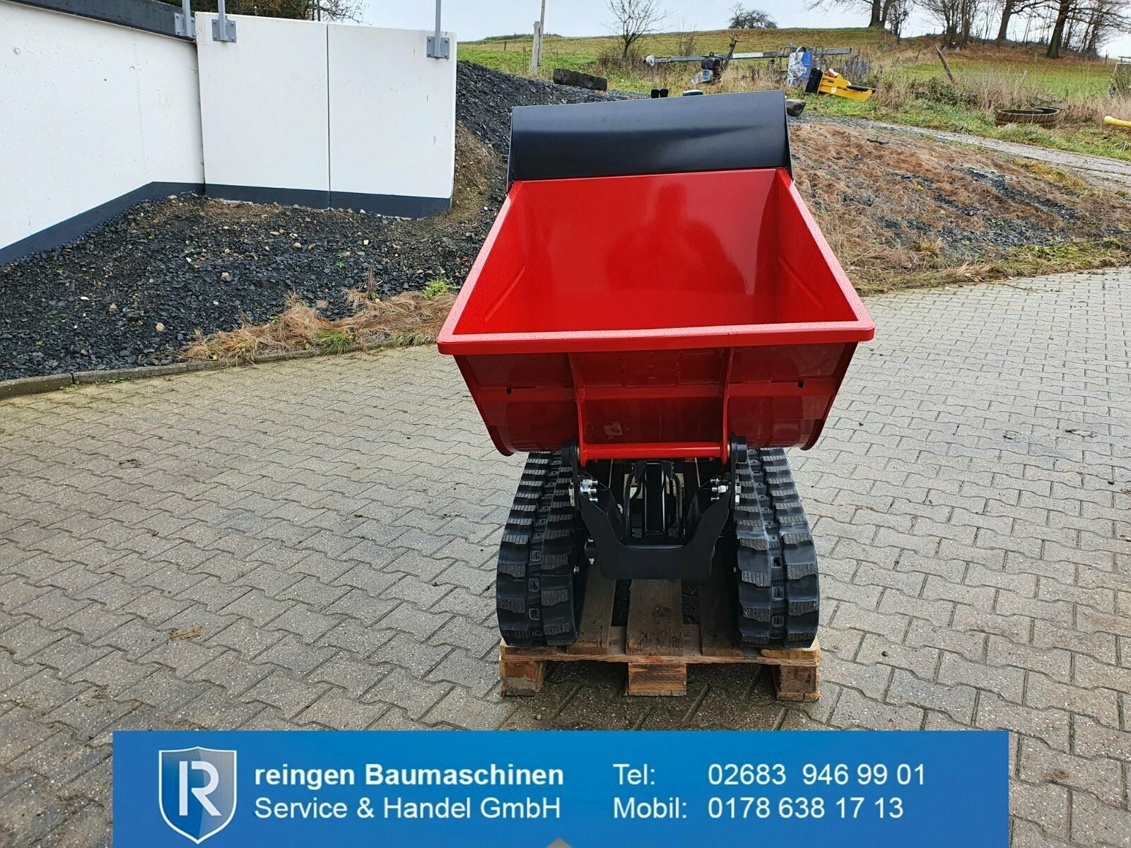 Minidumper Hinowa HS701, Honda GX270, Mulde 0,34 m³, 8,4 PS