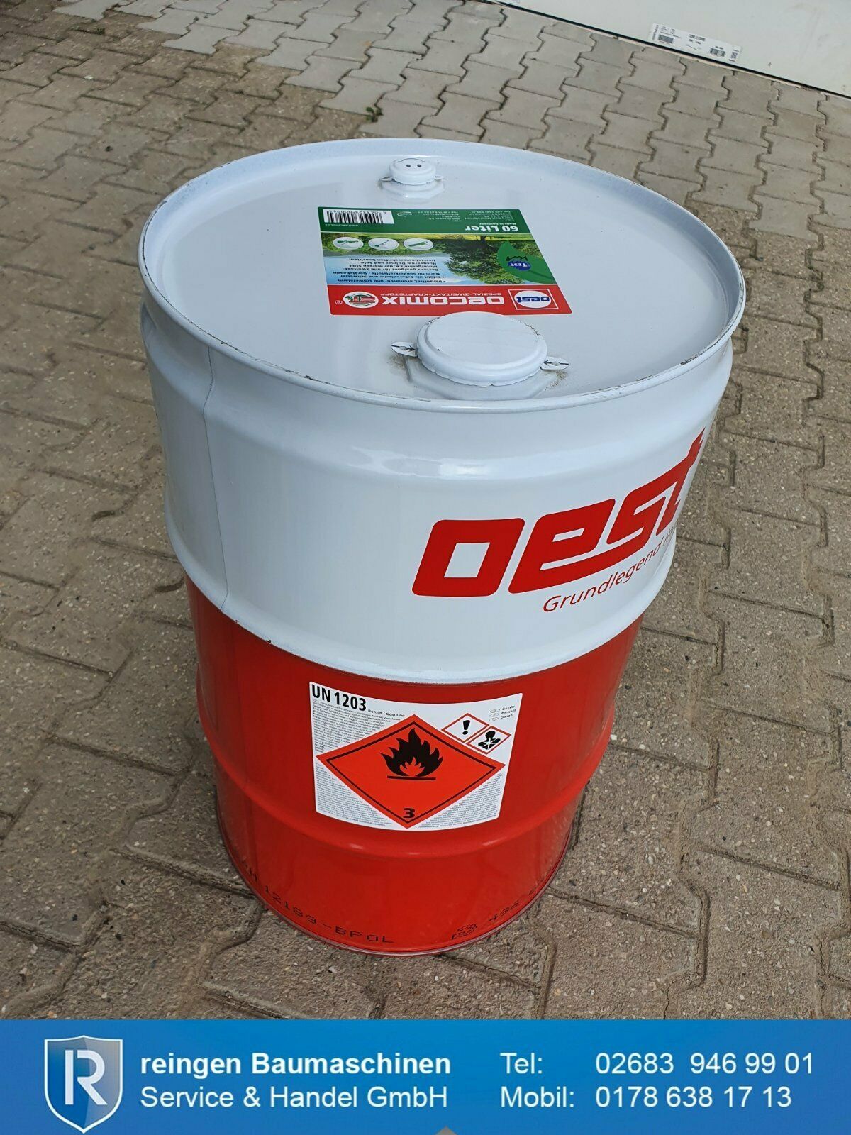 Sonderkraftstoff Oecomix 60 Liter, Zweitakt, benzolfrei