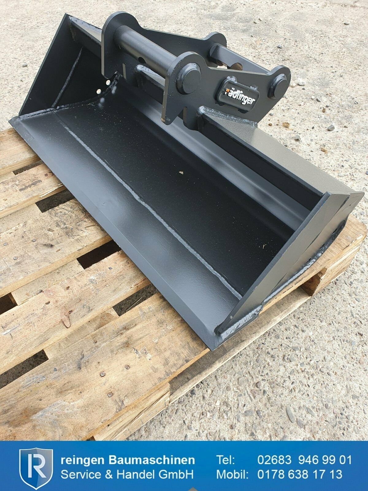 Grabenräumlöffel Rädlinger MS01, neu, 800 mm Schnittbreite