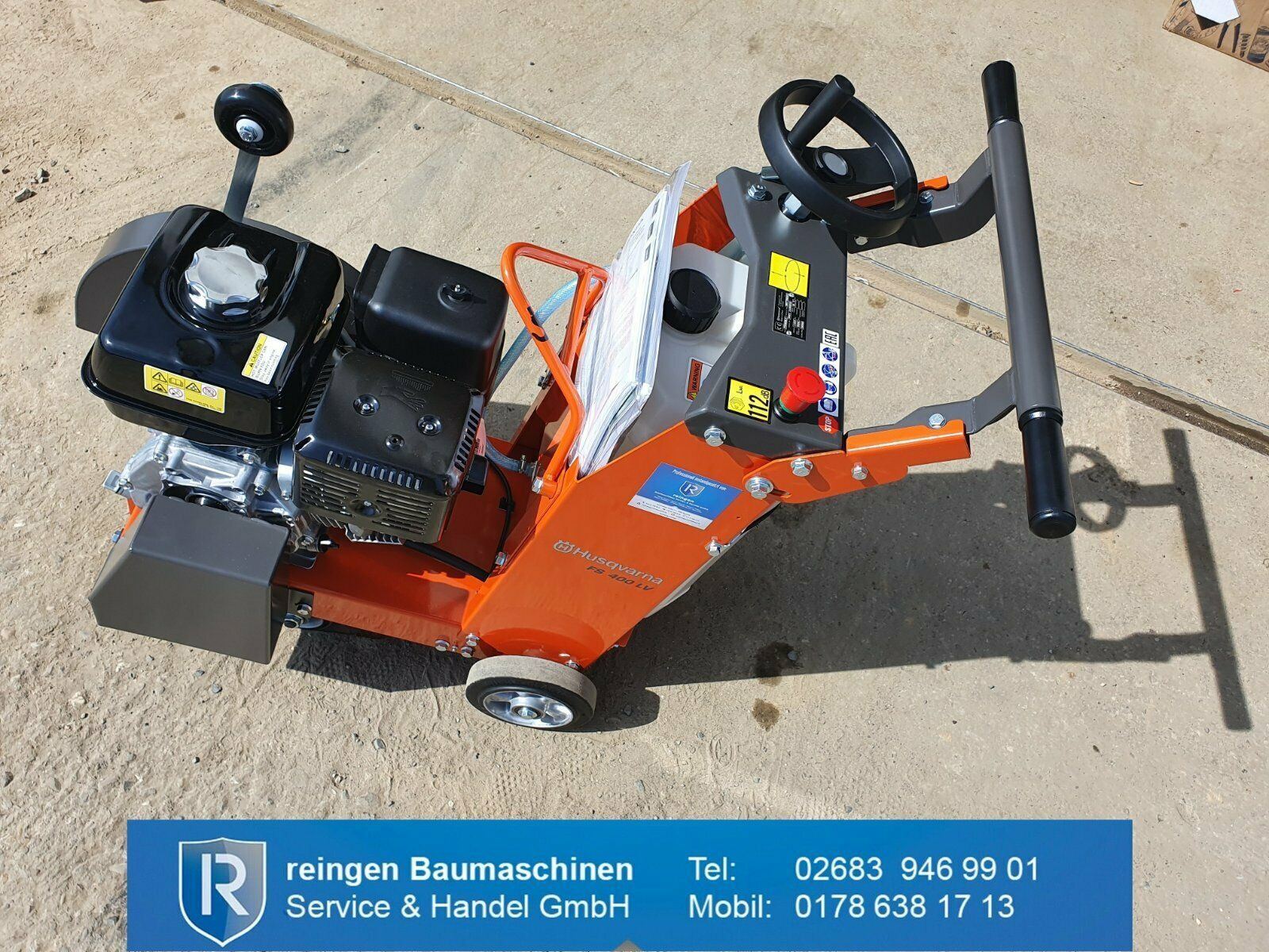Fugenschneider Husqvarna FS400LV, Baujahr 2023, neu, 8,7 kW