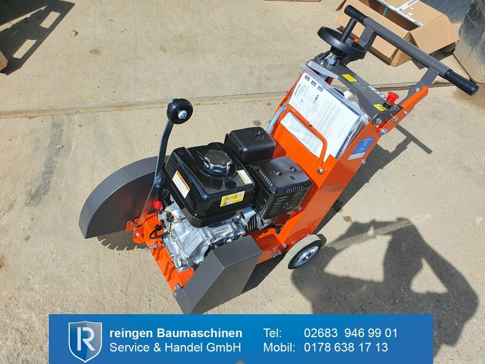Fugenschneider Husqvarna FS400LV, Baujahr 2023, neu, 8,7 kW