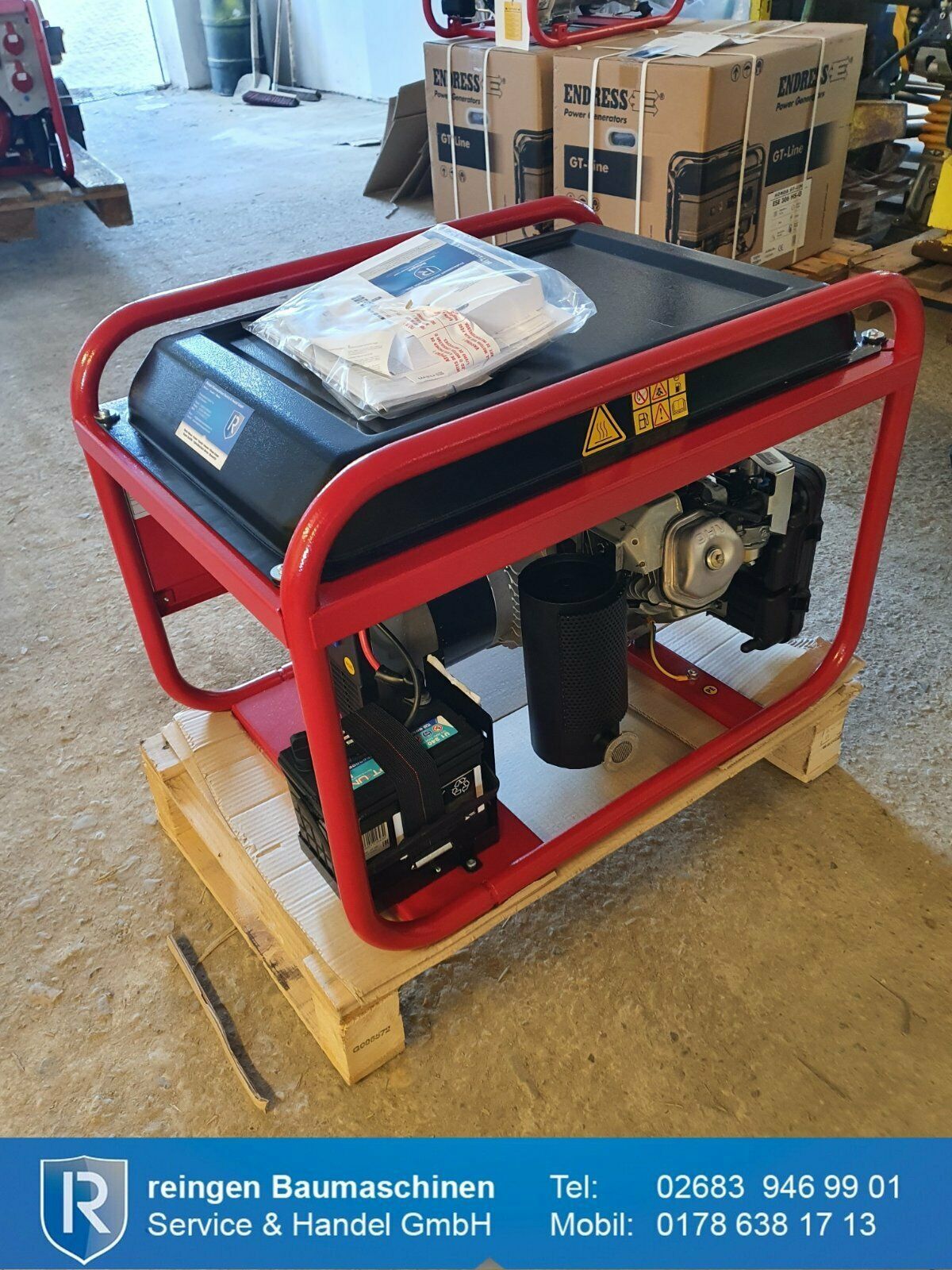 Stromerzeuger Endress, 4.000 Watt, neu, mit Elektrostart