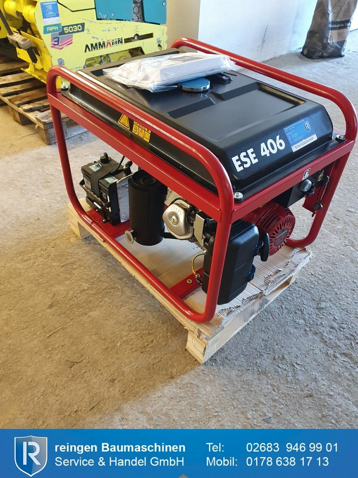 Stromerzeuger Endress, 4.000 Watt, neu, mit Elektrostart