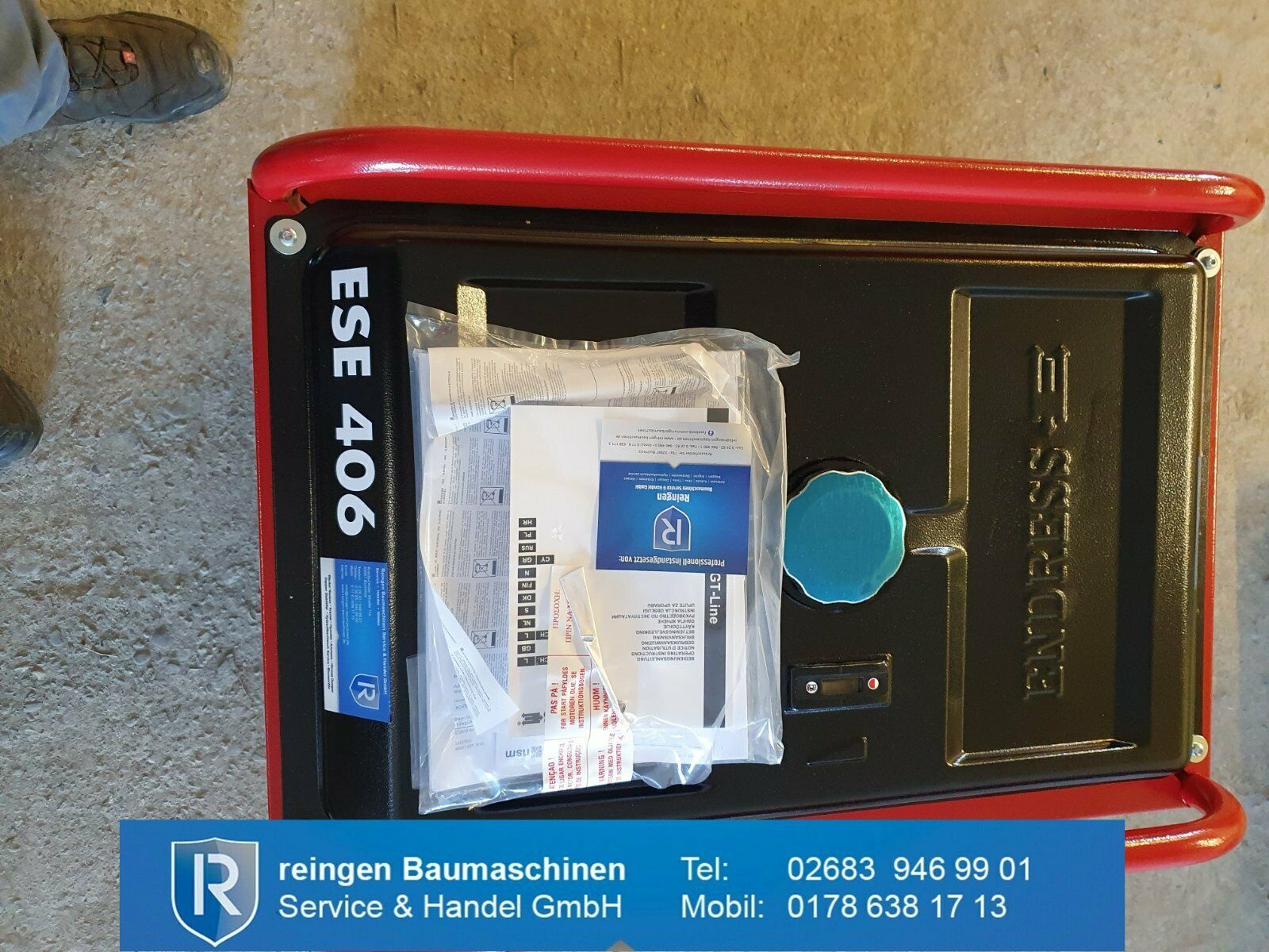 Stromerzeuger Endress, 4.000 Watt, neu, mit Elektrostart