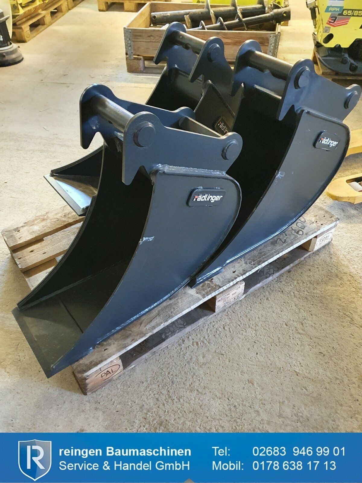 Tieflöffel Rädlinger 300 mm, neu, MS03, für 2,6 bis 3,5 t
