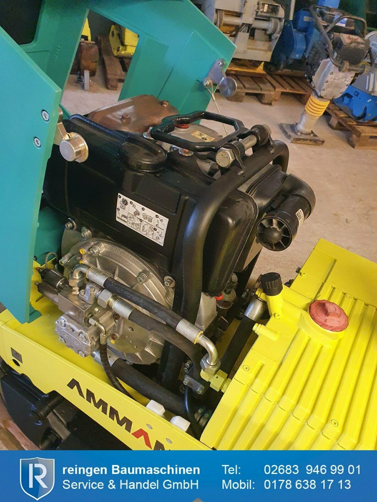 Rüttelplatte Ammann APH 6530 zur Miete, 2017, 539 kg, 10,1 kW