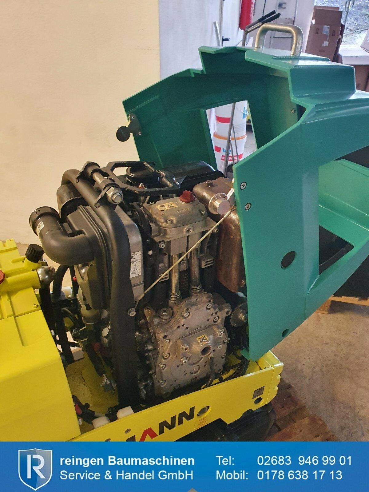 Rüttelplatte Ammann APH 6530 zur Miete, 2017, 539 kg, 10,1 kW