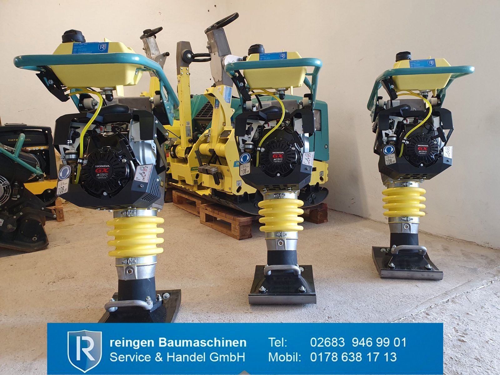 Vibrationsstampfer Ammann ATR68P, 2023, neu, 67 kg, 2,7 kW