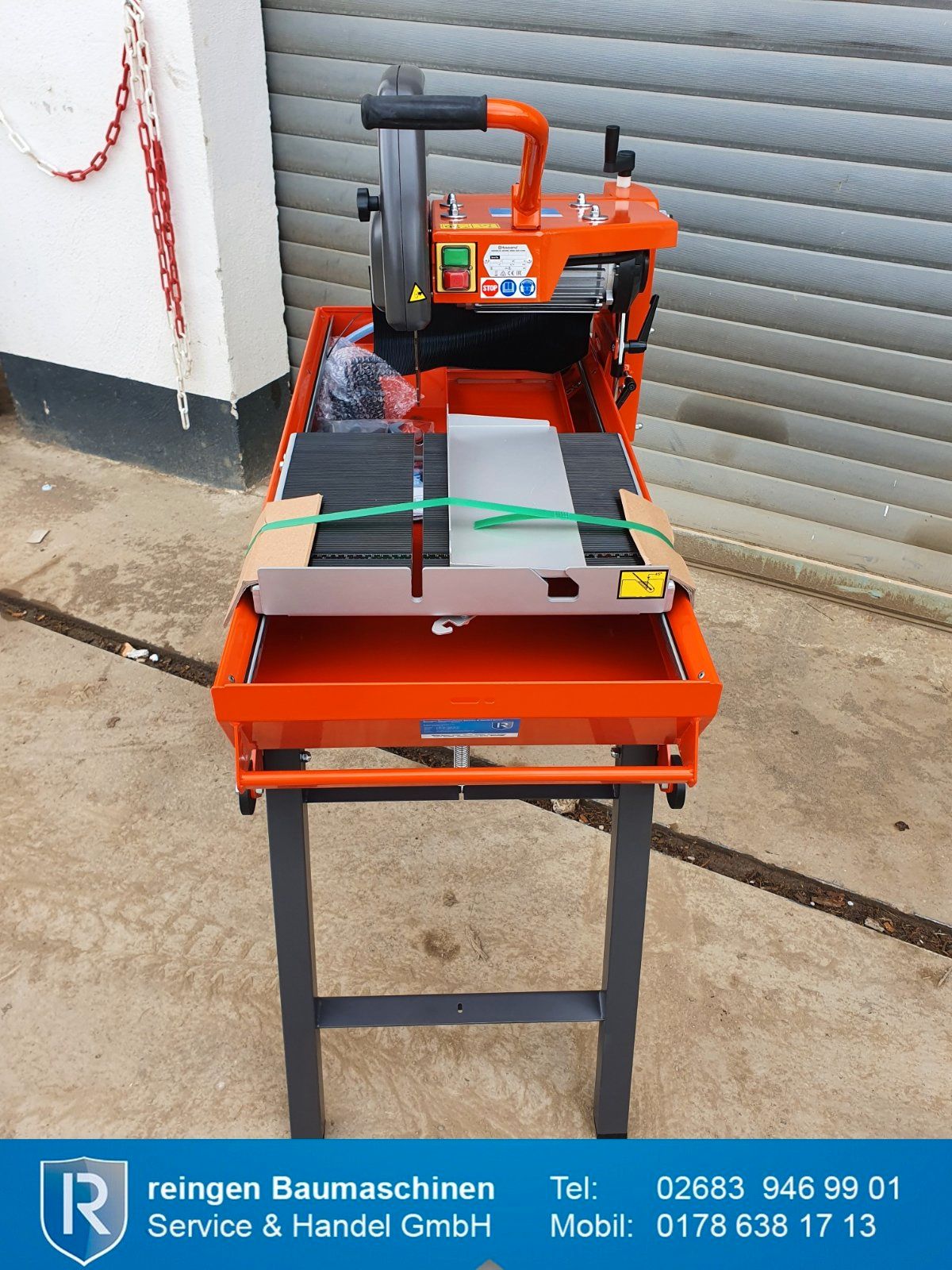 Nassschneidetisch Husqvarna, neu, 700 mm Schnittlänge, 230 V