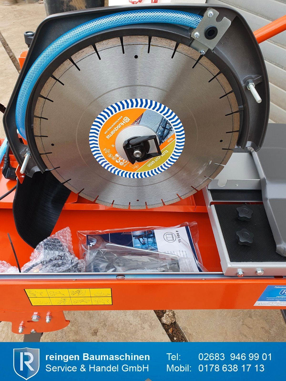Nassschneidetisch Husqvarna, neu, 700 mm Schnittlänge, 230 V