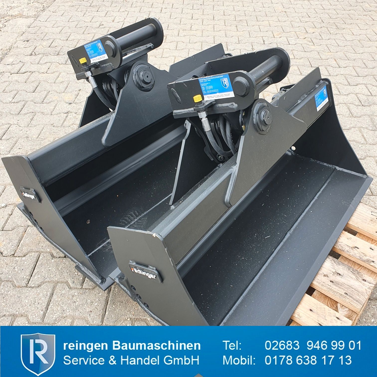 Grabenräumlöffel Lehnhoff MS01, 2022, neu, 1.000 mm breit