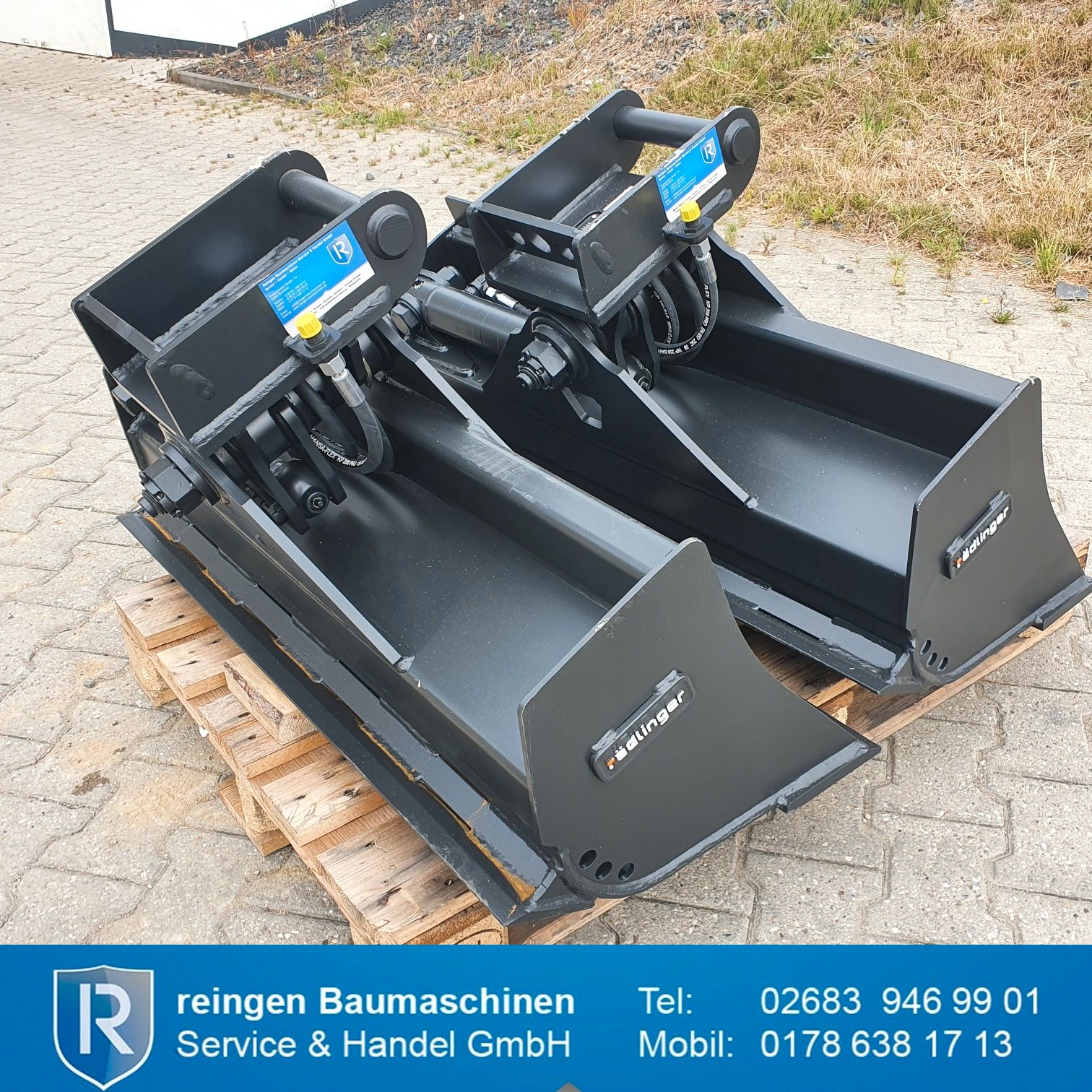 Grabenräumlöffel Lehnhoff MS01, 2022, neu, 1.000 mm breit