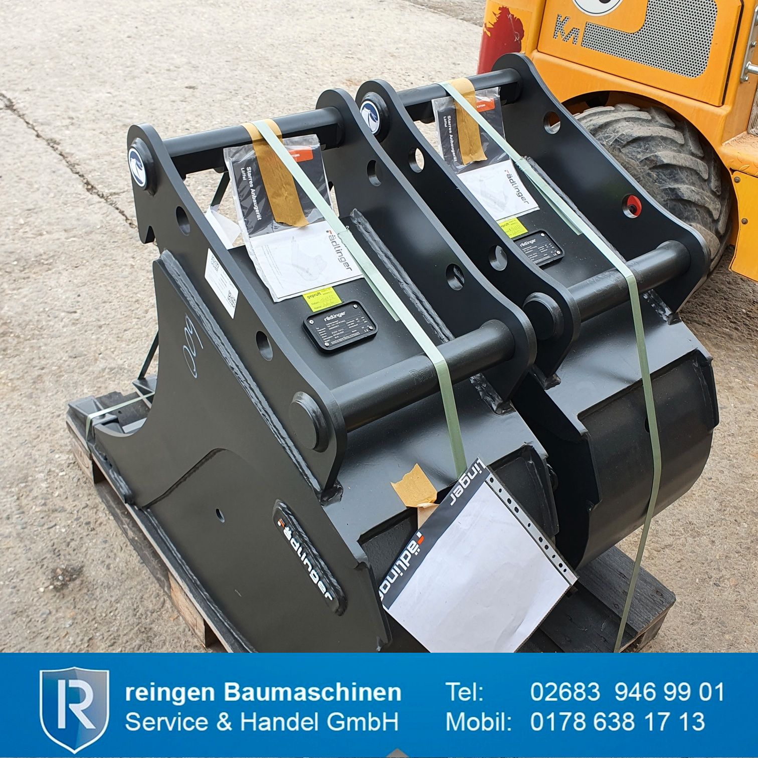 Tieflöffel Rädlinger Standard, 400 mm, SW08 Radlog, neu