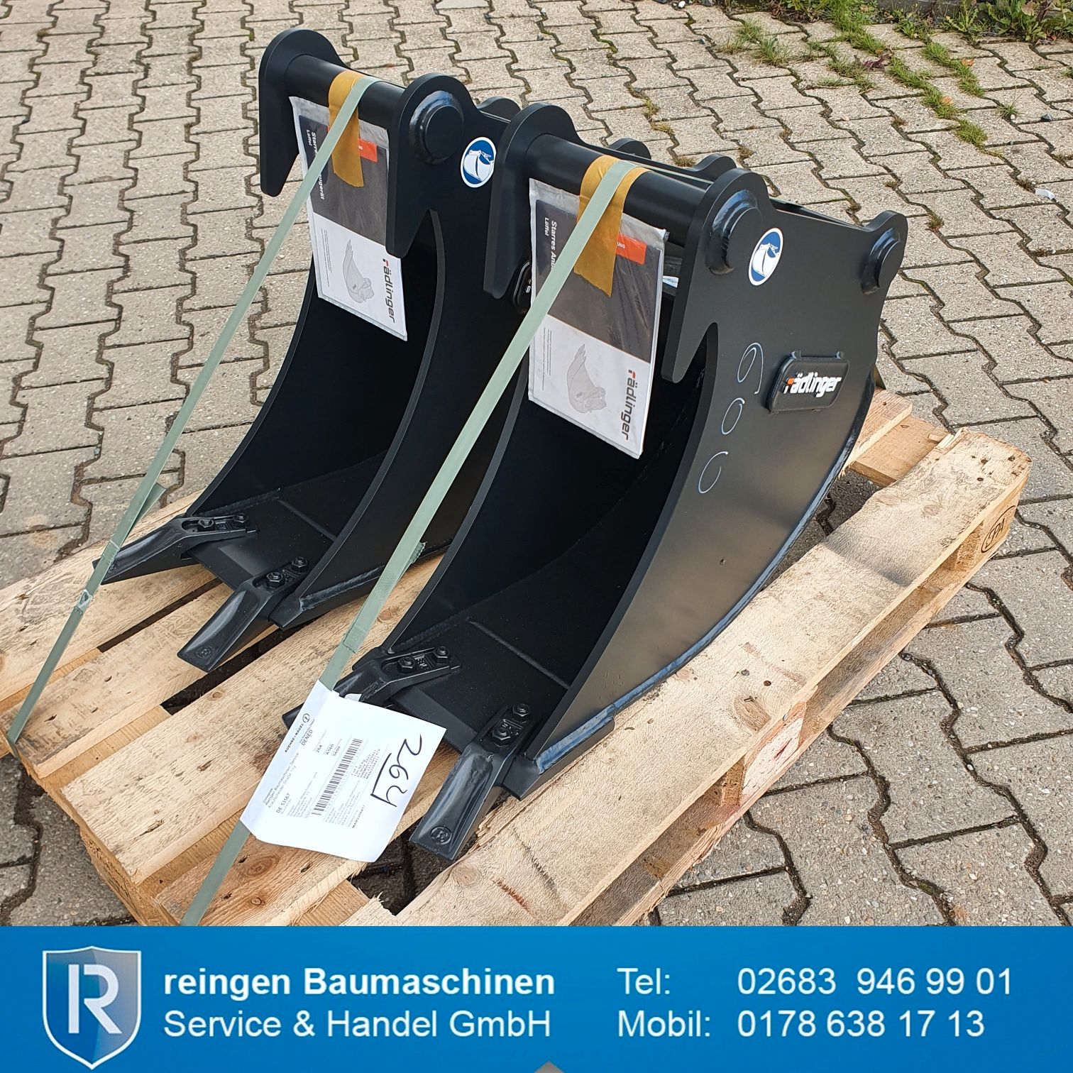 Tieflöffel Rädlinger Standard 250 mm, 2025, neu, 37 Liter
