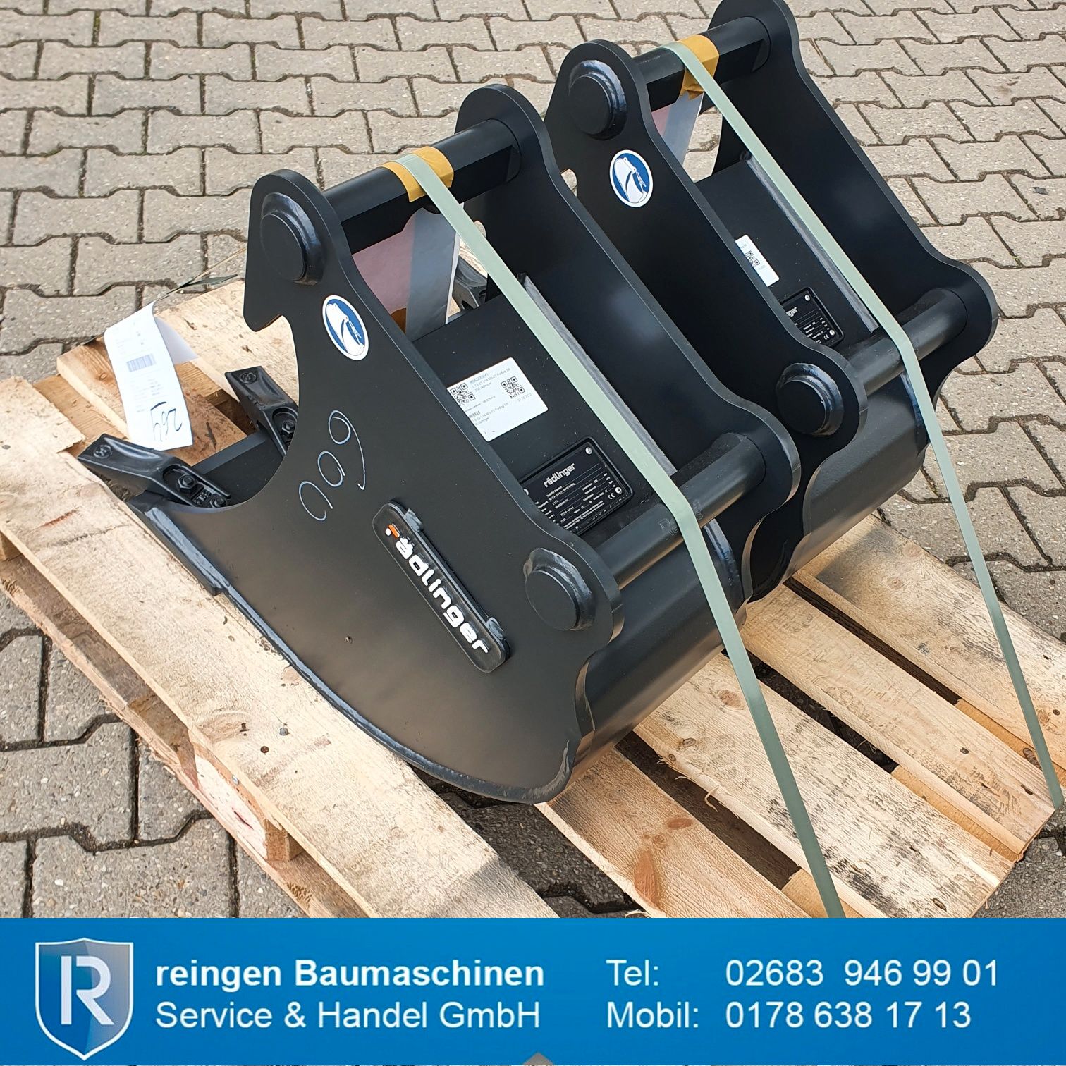 Tieflöffel Rädlinger Standard 250 mm, 2025, neu, 37 Liter