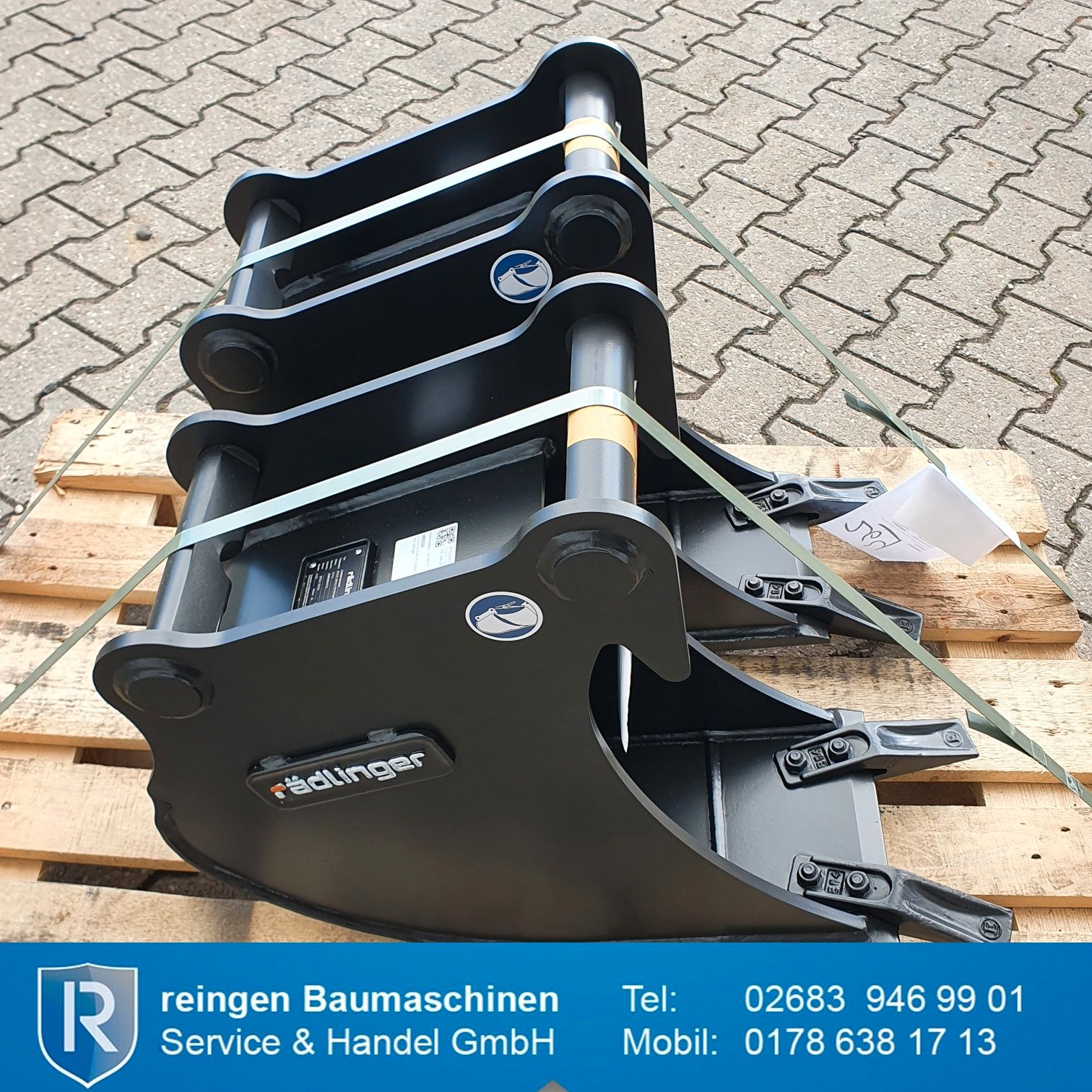 Tieflöffel Rädlinger Standard 250 mm, 2025, neu, 37 Liter