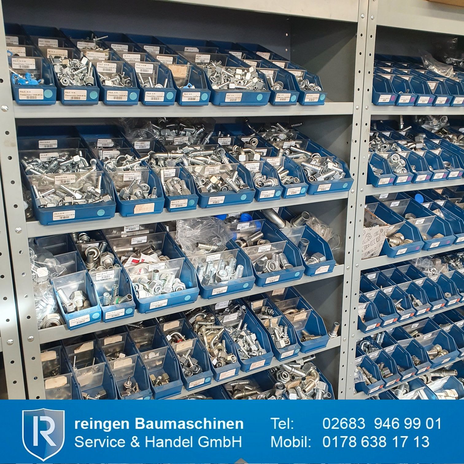 Hydraulikschlauch-Service, Konfektionierung metrisch und Zoll