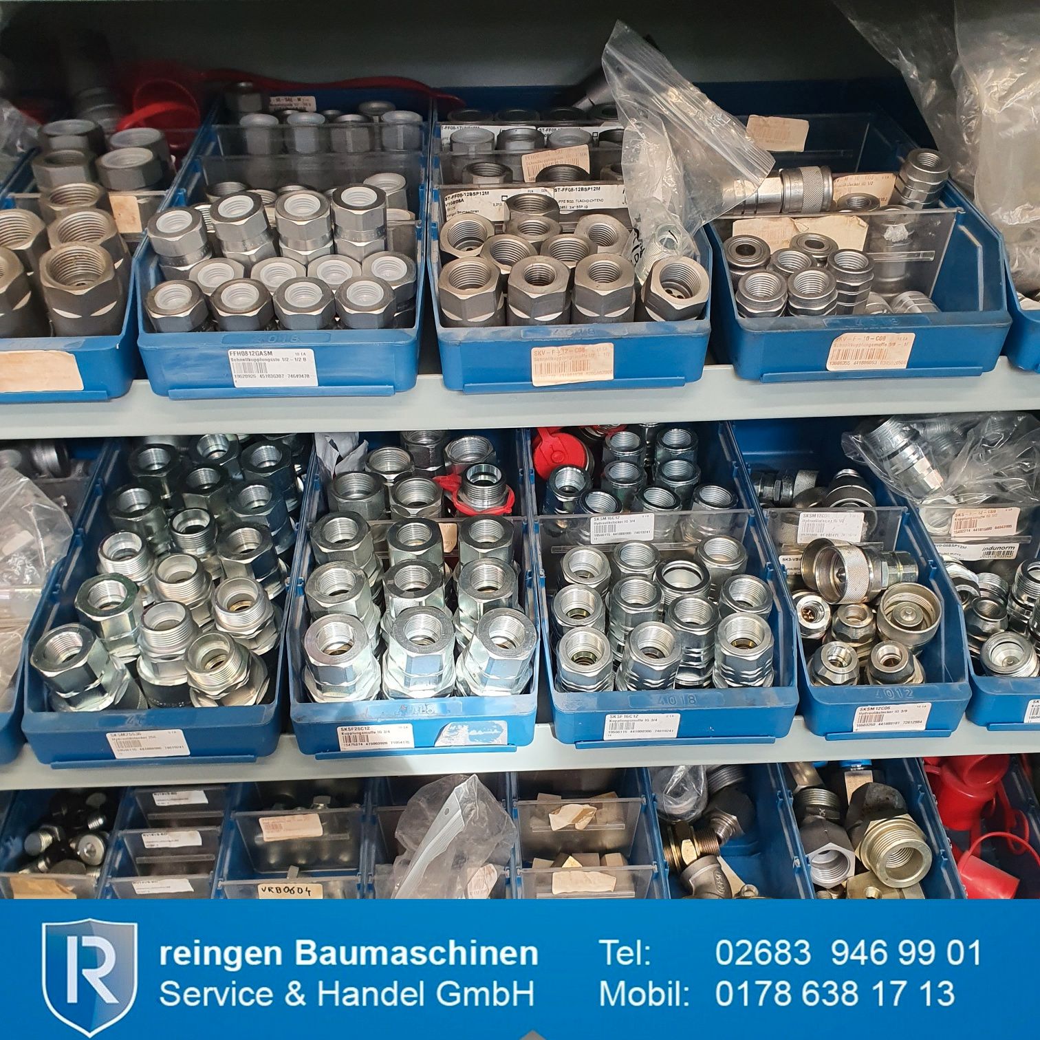 Hydraulikschlauch-Service, Konfektionierung metrisch und Zoll