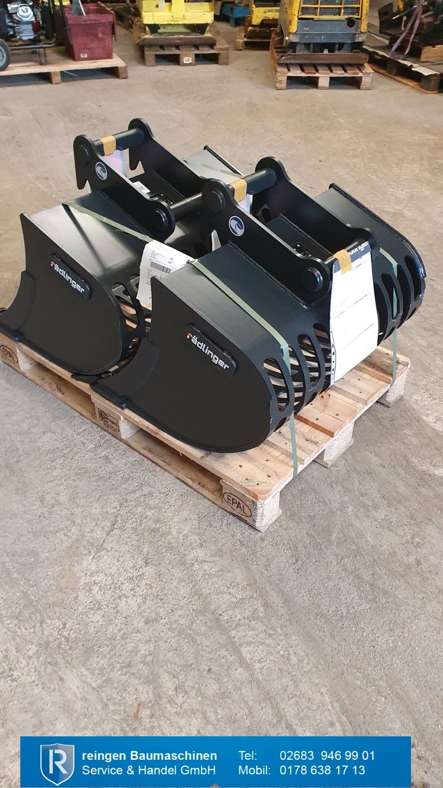 Gitterlöffel Rädlinger SW03, 2023, neu, 800 mm Schnittbreite