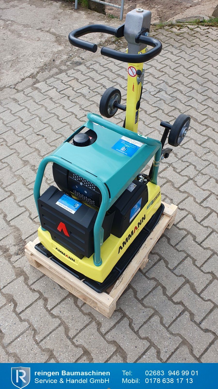 Rüttelplatte Ammann APR 30/50 HA, 2023, neu, 224 kg, 4,5 kW