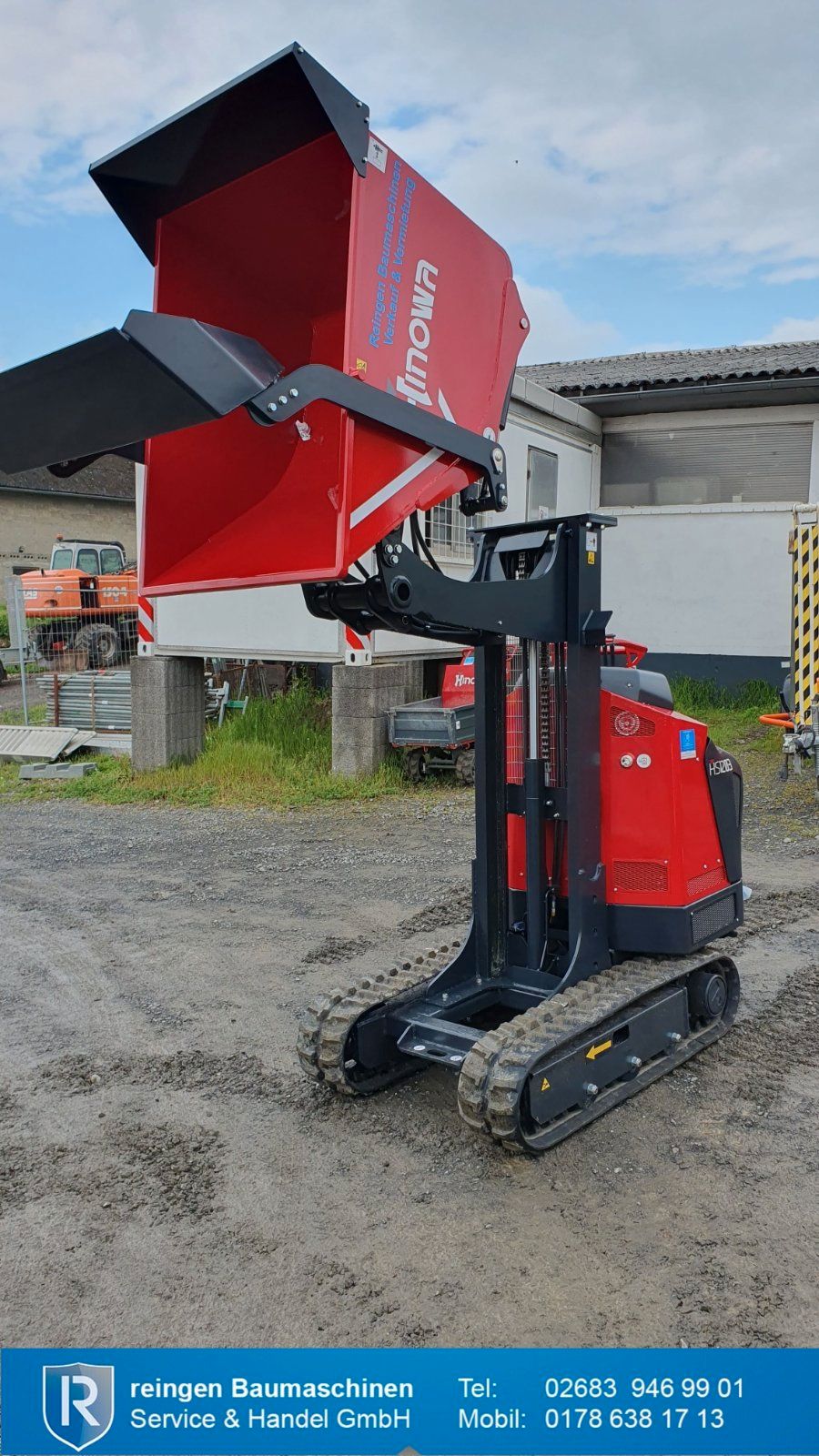 Minidumper Hinowa HS1203, neu, Hochentlader, 1.040 kg Zuladung