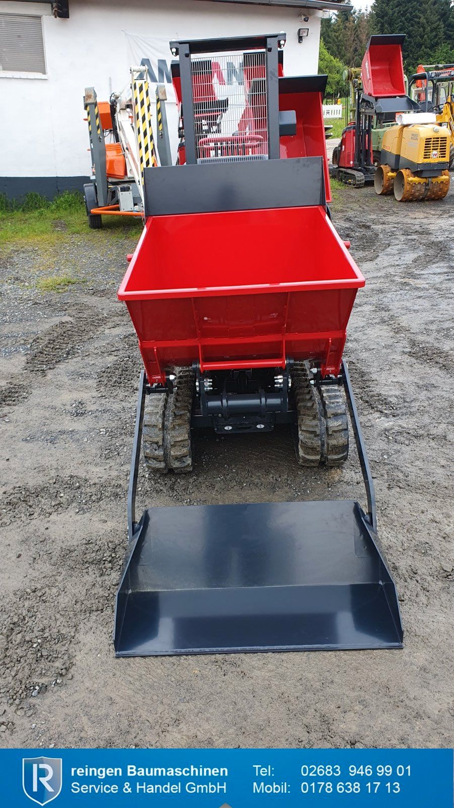 Minidumper Hinowa HS1203, neu, Hochentlader, 1.040 kg Zuladung