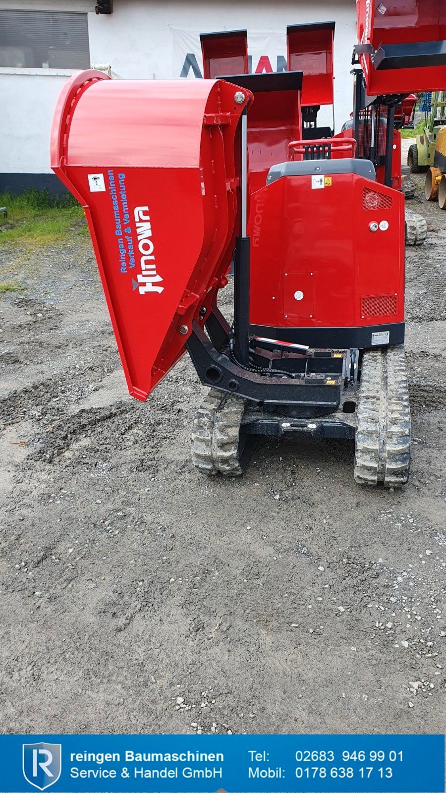 Minidumper Hinowa HS1103, neu, Drehmulde, Zuladung 1.000 kg