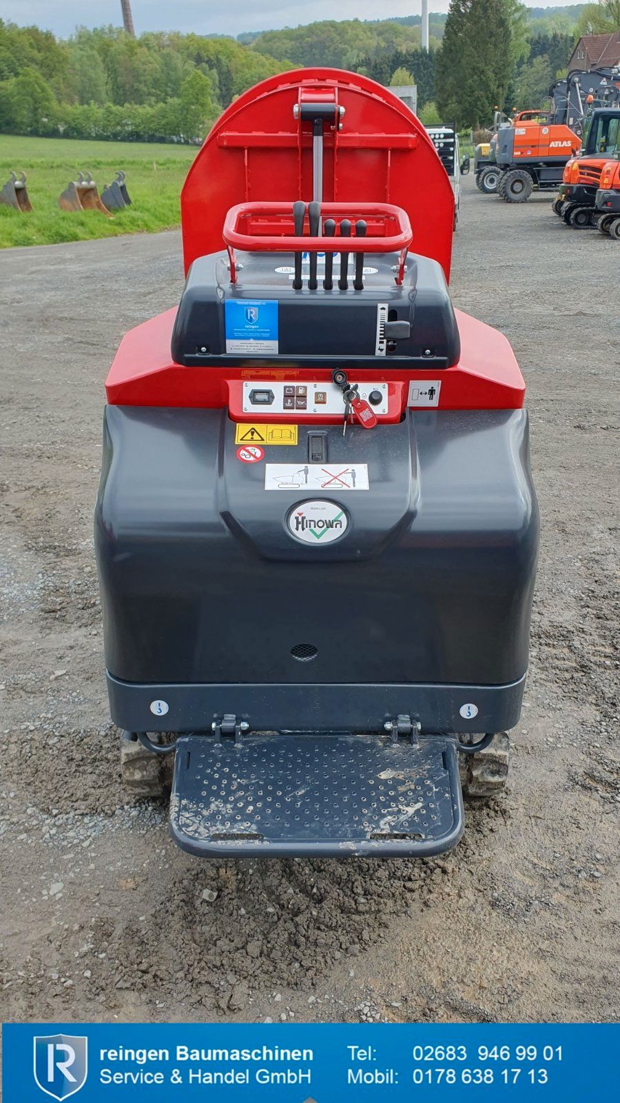 Minidumper Hinowa HS1103, neu, Drehmulde, Zuladung 1.000 kg