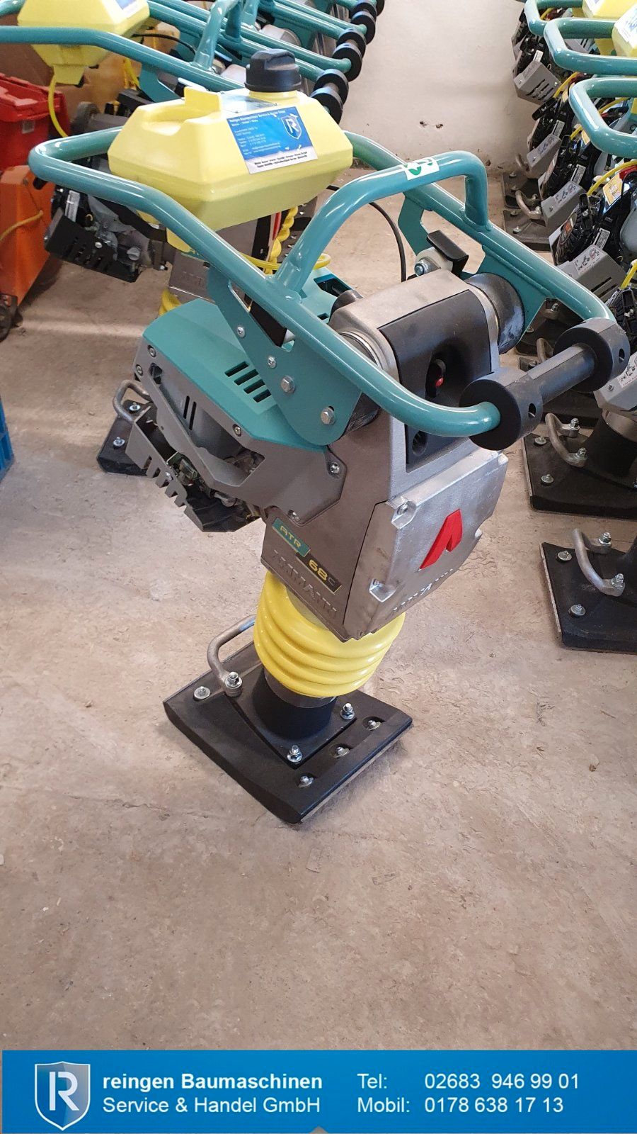 Vibrationsstampfer Ammann ATR68 C, 2022, neu, 68 kg, 2,2 kW