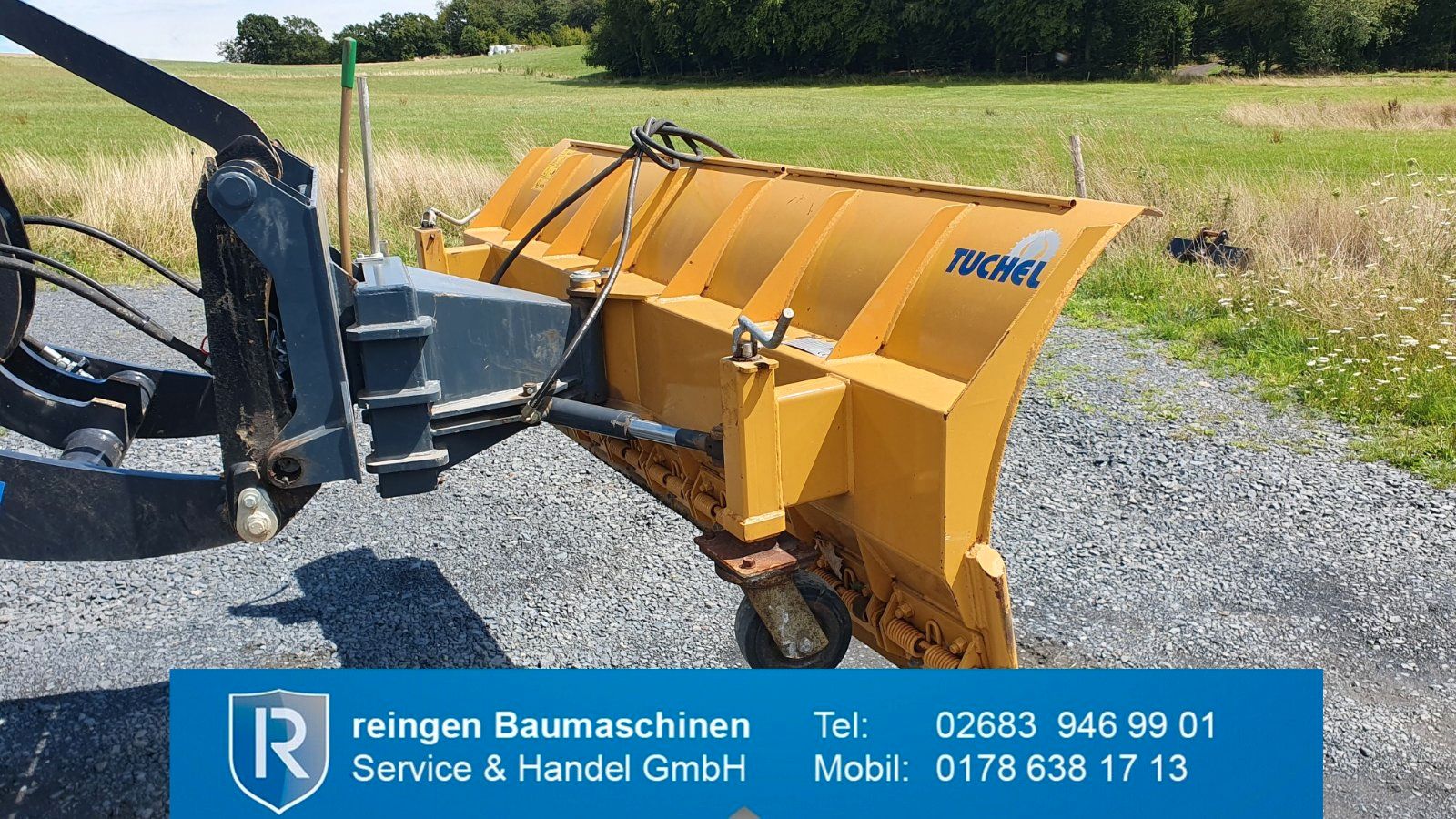 Räumschild Tuchel SF 250, 2005, Aufnahme Schaeff/Terex/Yanmar