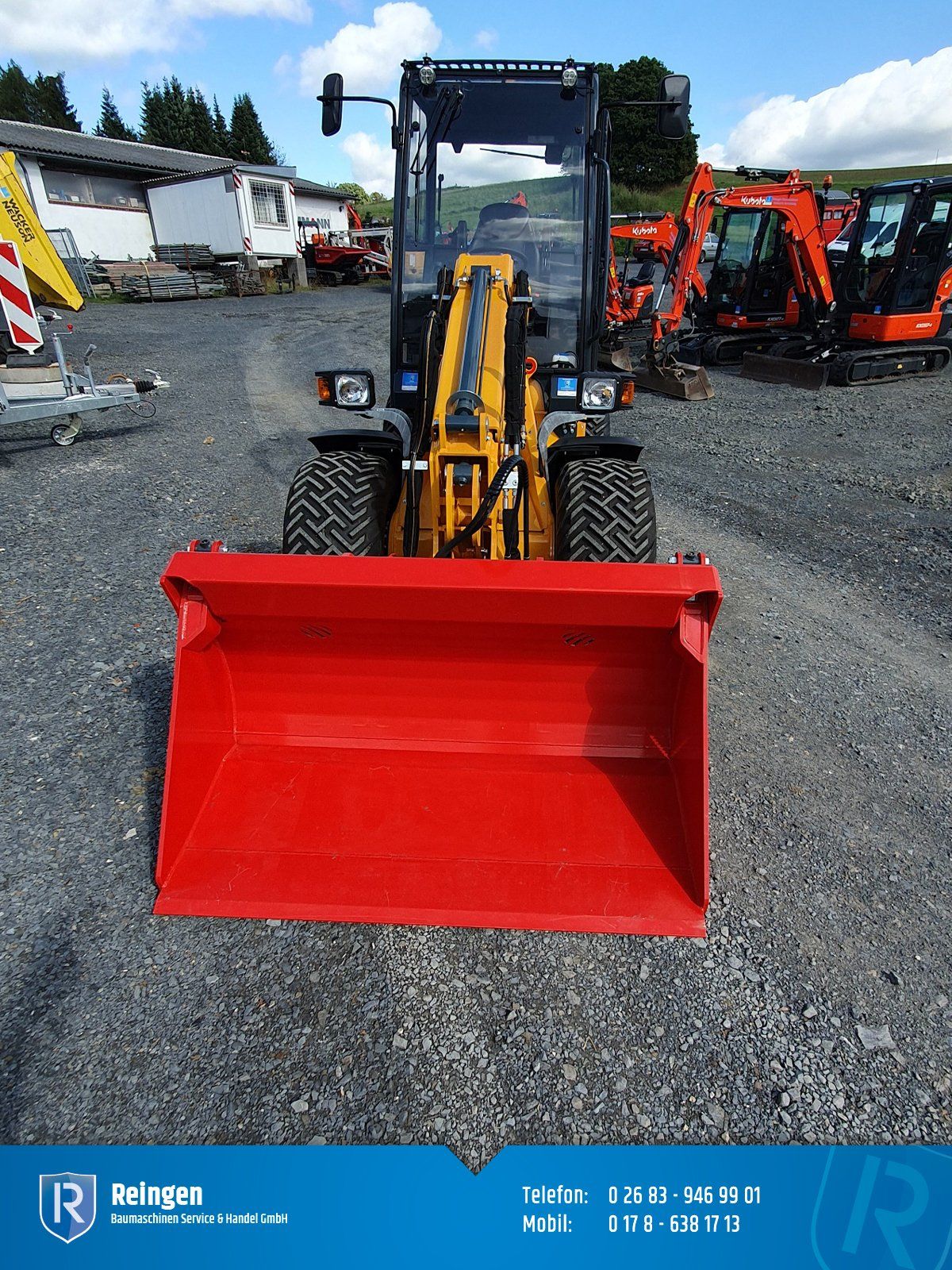 Miniradlader Knikmops KM250TE, 48 PS, Teleskophubarm, Kabine