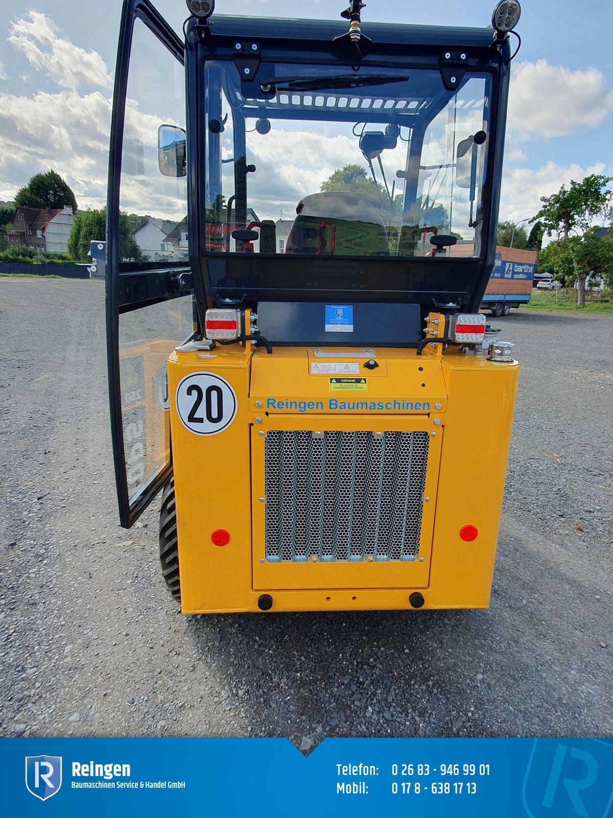 Miniradlader Knikmops KM250TE, 48 PS, Teleskophubarm, Kabine