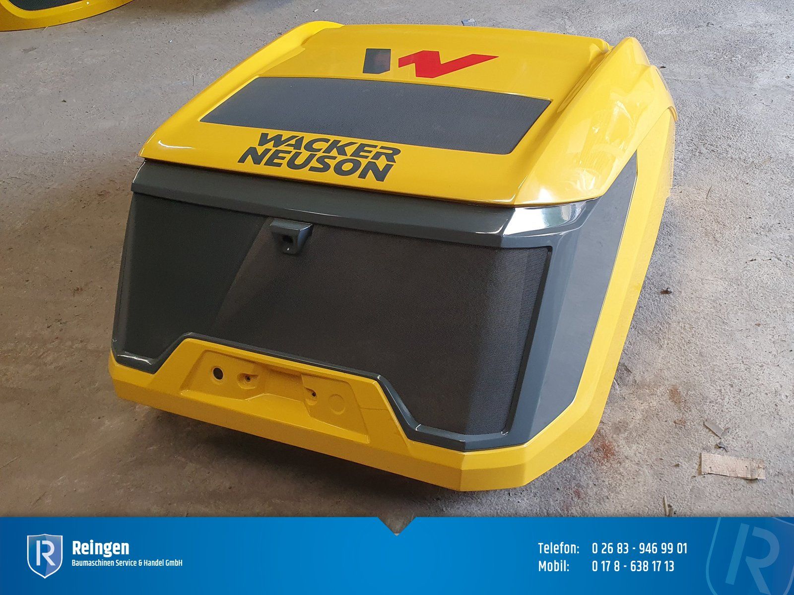 Motorhaube für Wacker Neuson WL95, instandgesetzt