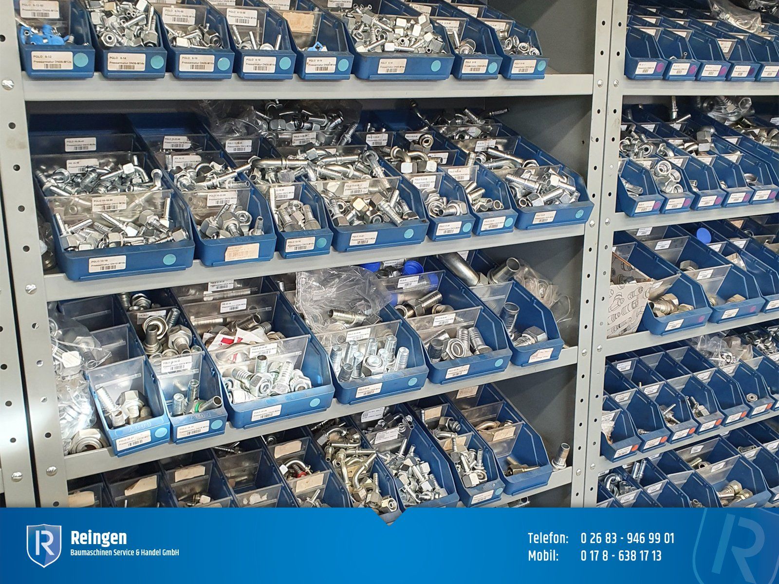 Hydraulikschlauchservice: Hydraulikschläuche sofort gefertigt