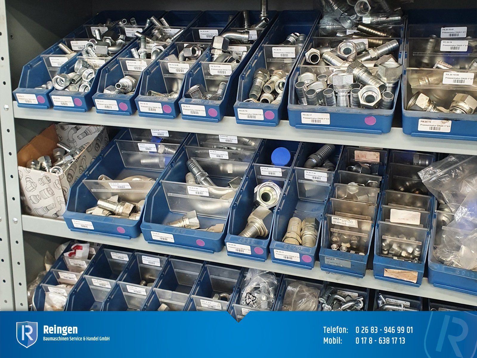Hydraulikschlauchservice: Hydraulikschläuche sofort gefertigt