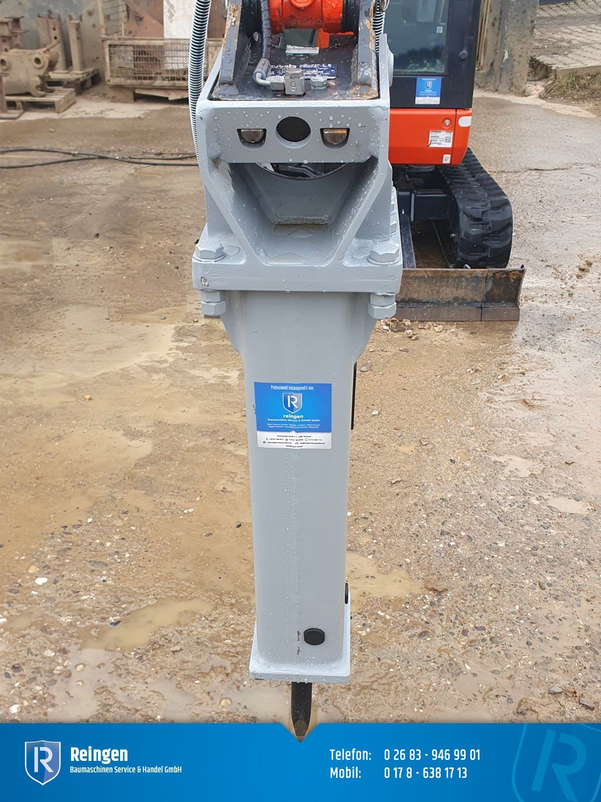 Hydraulikhammer LIS 40 für 0,8 bis 2,5 t Bagger, 2023, 143 kg