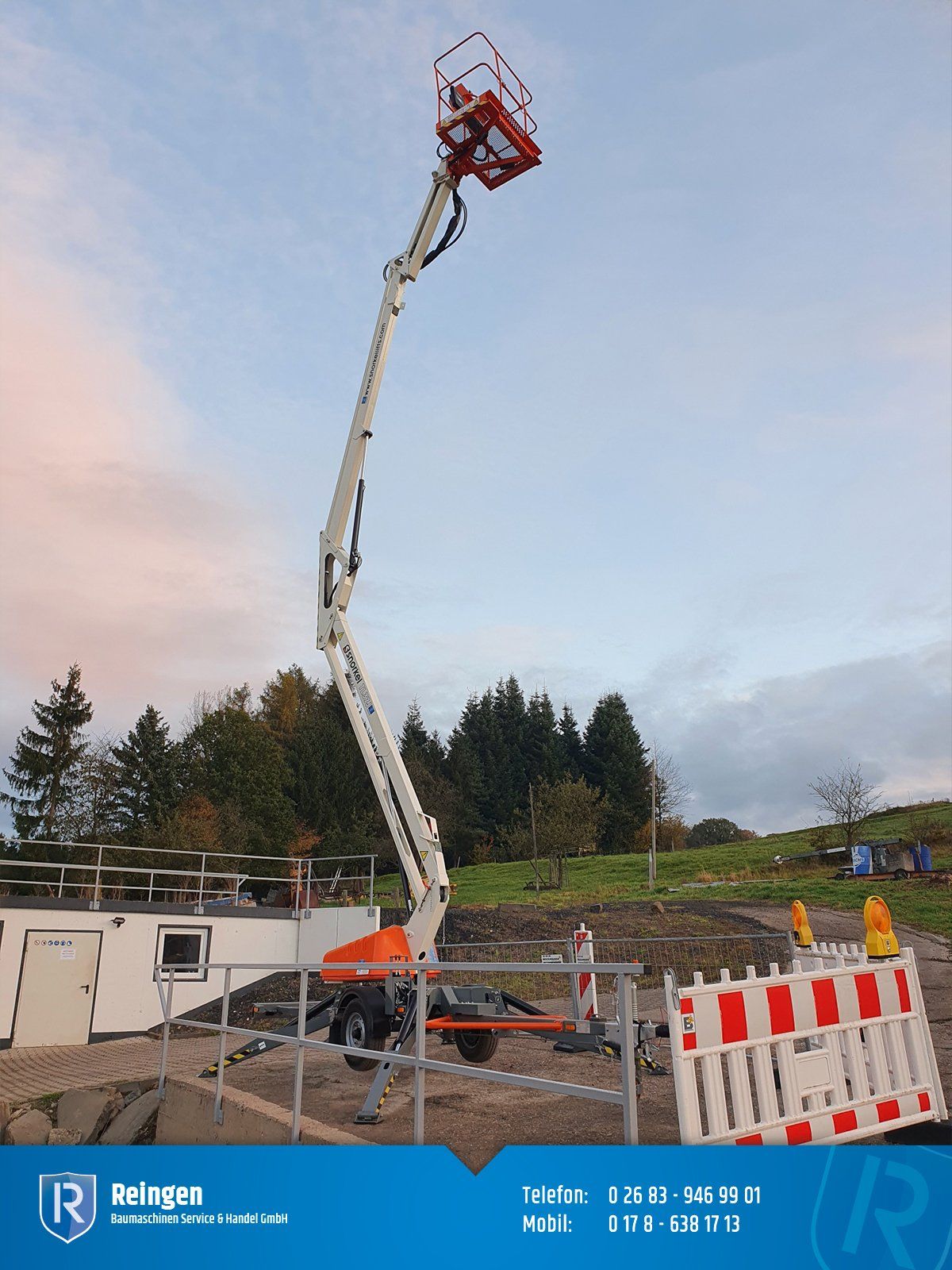 Arbeitsbühne Snorkel TL37J, Baujahr 2021, 1.800 kg Leergewicht