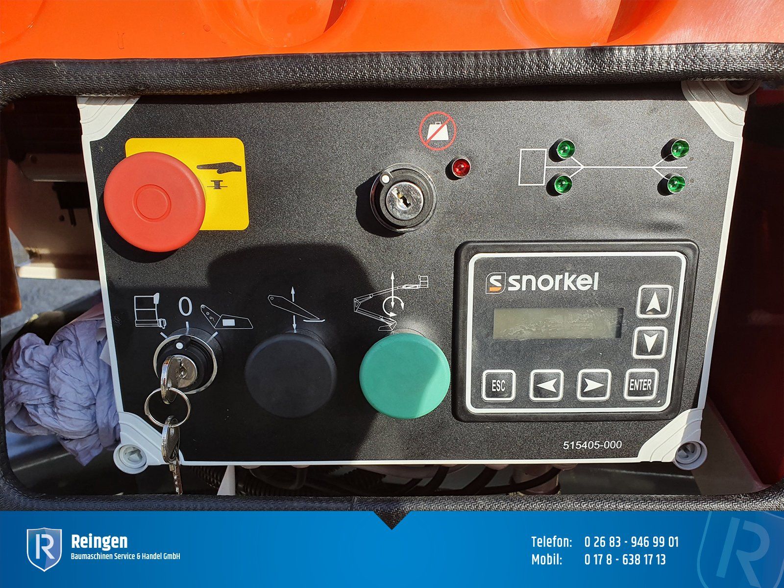 Arbeitsbühne Snorkel TL37J, Baujahr 2021, 1.800 kg Leergewicht