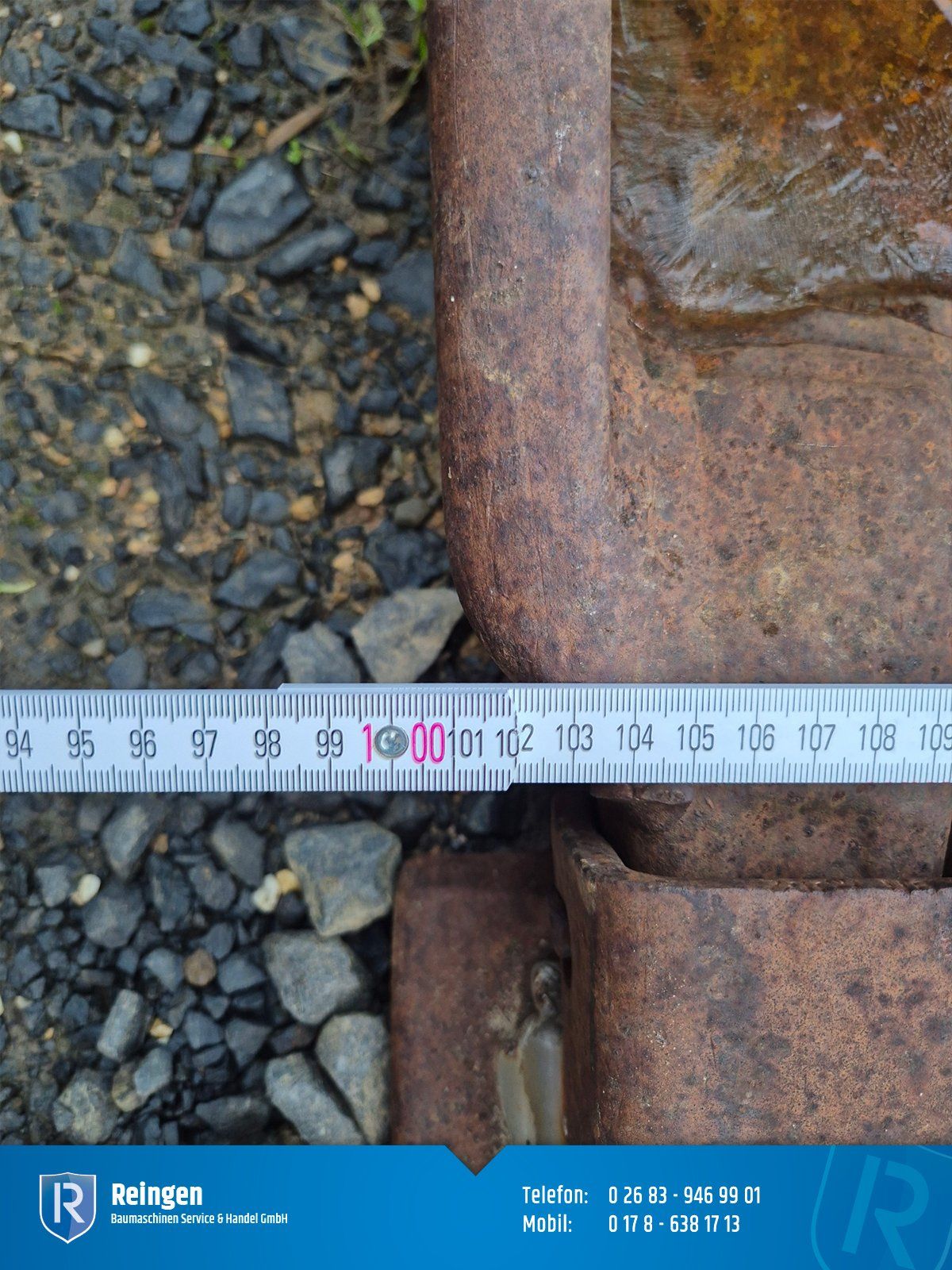 Baggerlöffel Lehnhoff Tieflöffel MS21, 1.000 x 1.000 mm