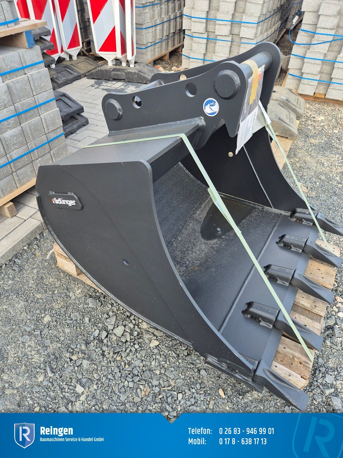 Tieflöffel Rädlinger MS08, Baujahr 2025, 1.000 mm Breite