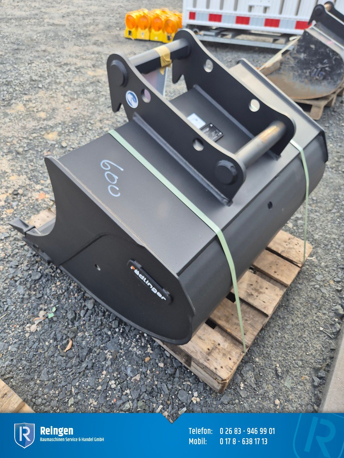 Tieflöffel Rädlinger MS08, Baujahr 2025, 1.000 mm Breite