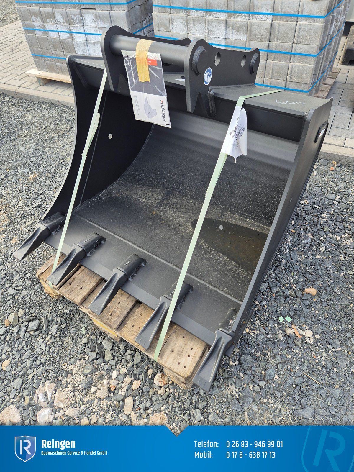 Tieflöffel Rädlinger MS08, Baujahr 2025, 1.000 mm Breite