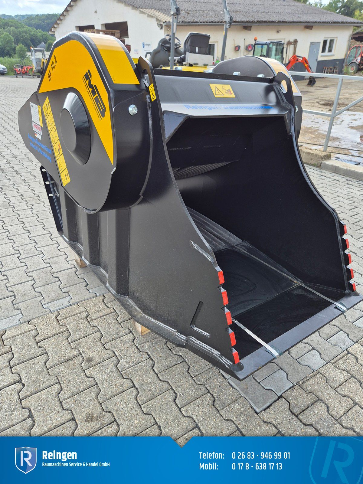 Backenbrecherlöffel MB Crusher BF70.2 S4, 2,3 t, 16-25 t Bagger