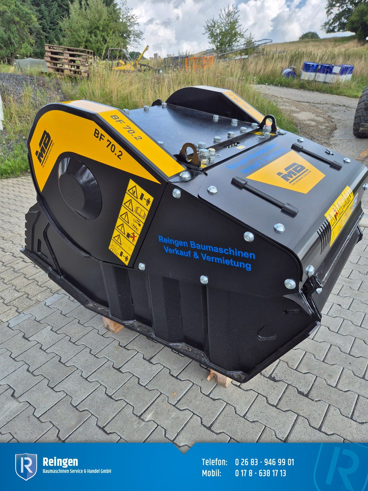 Backenbrecherlöffel MB Crusher BF70.2 S4, 2,3 t, 16-25 t Bagger