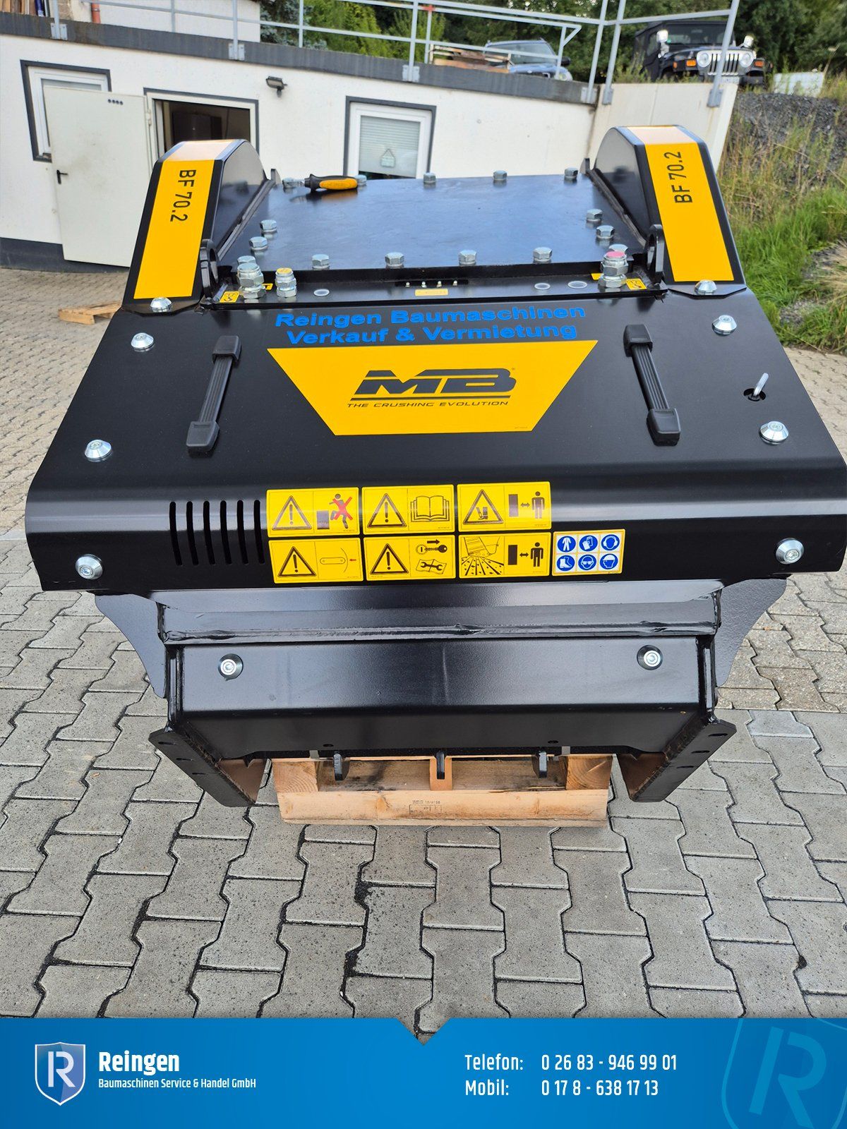 Backenbrecherlöffel MB Crusher BF70.2 S4, 2,3 t, 16-25 t Bagger