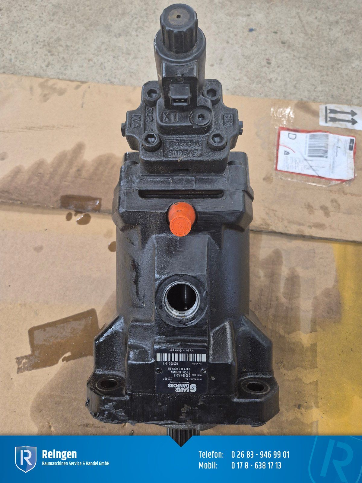 Hydraulikeinheit Sauer Danfoss 51D160AD4B für Kramer 880